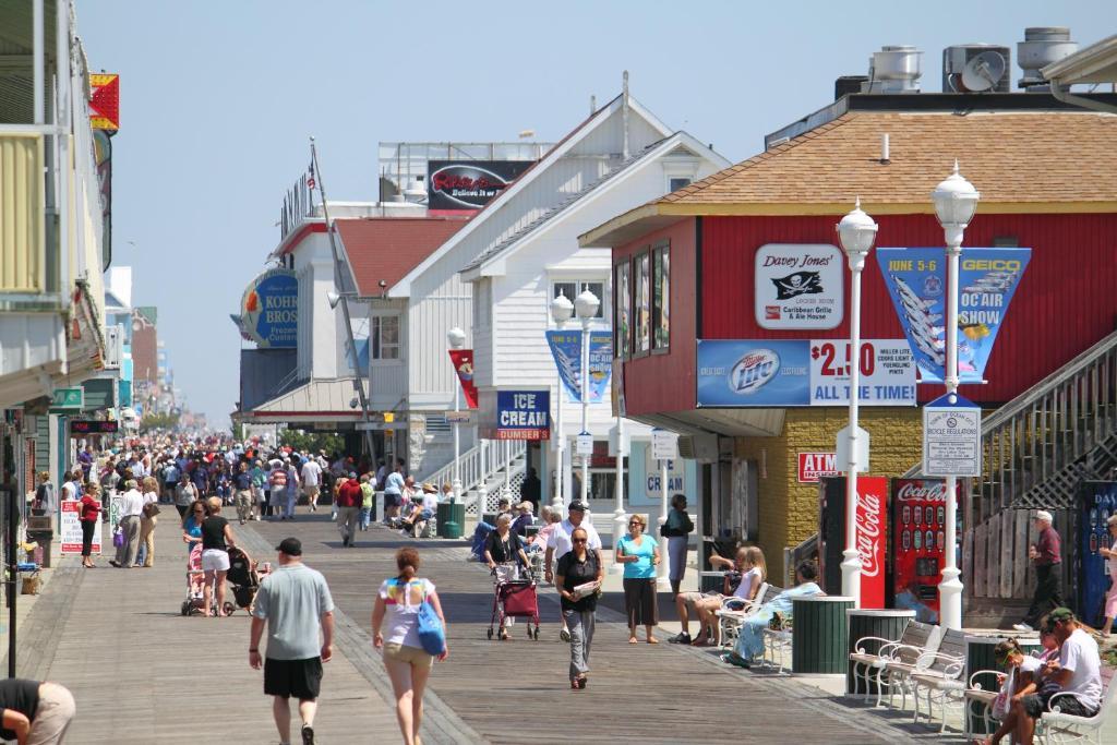 Seabonay Oceanfront Motel Ocean City Luaran gambar